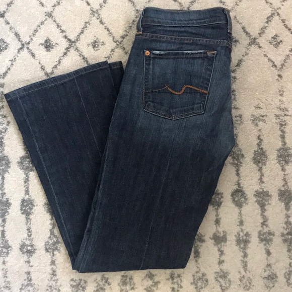 Seven 7 for all mankind bootcut jeans - Picture 1 of 8